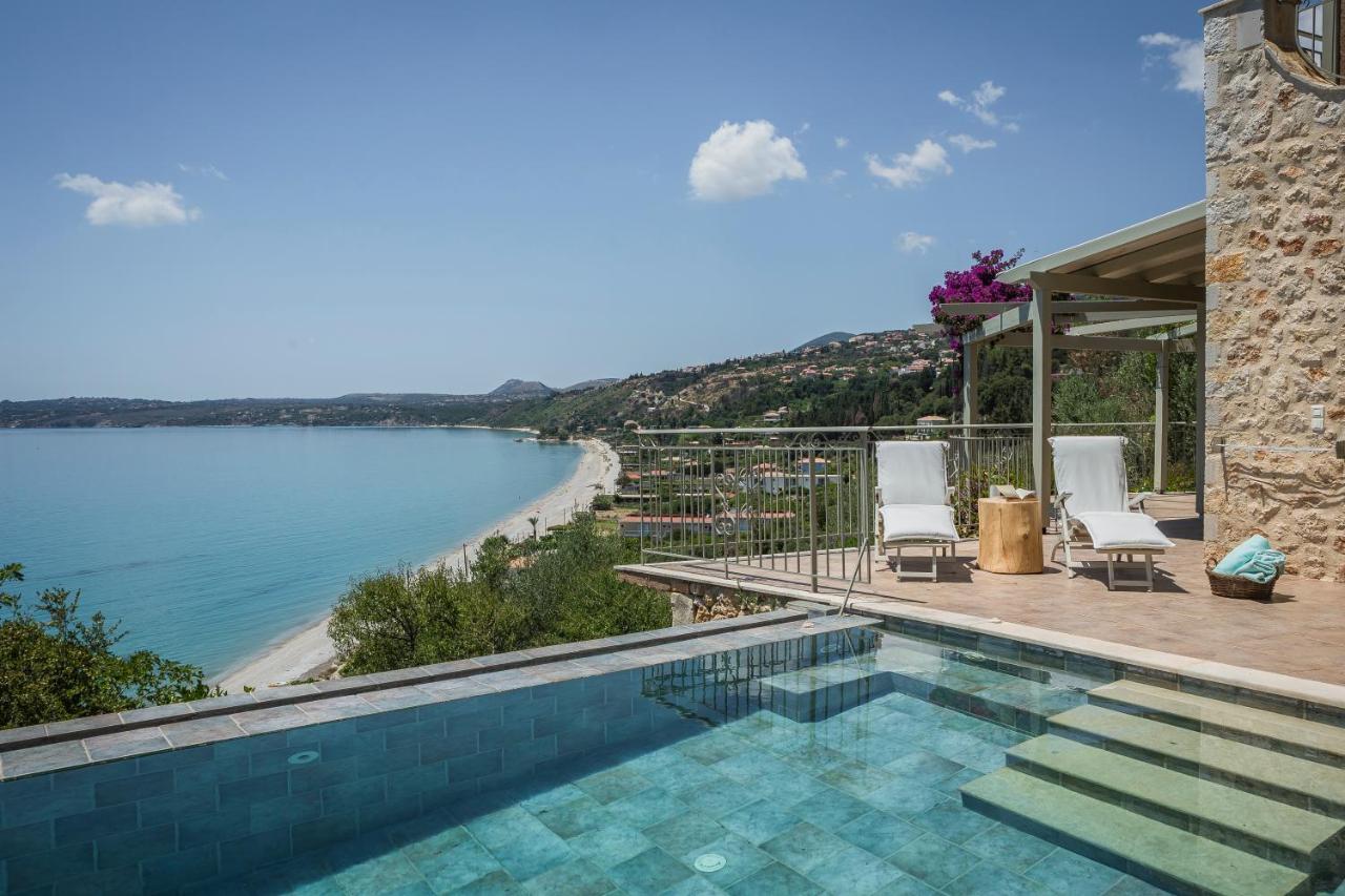 Unique Kefalonia Kalou Cottage Lourdata  Exterior foto